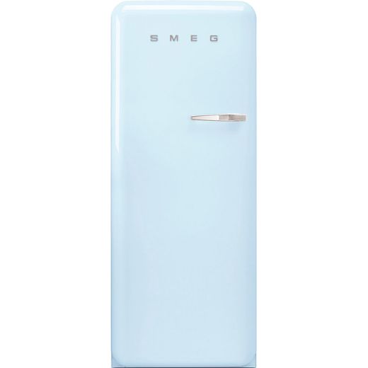 Smeg Left Hand Hinge FAB28LPB5UK Fridge - Pastel Blue - D Rated