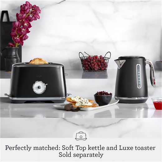 Sage Toast Select™ Luxe STA735BTR4GUK1 2 Slice Toaster - Matte Black - Annotation - Collection shot