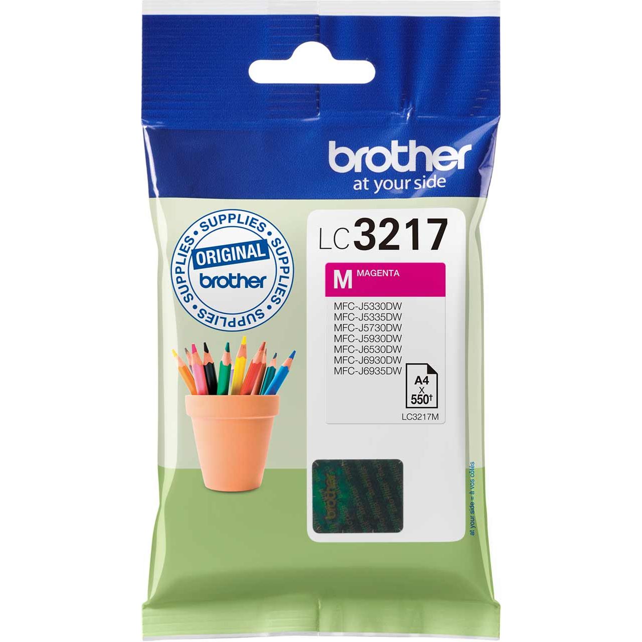 Brother LC3217M Magenta Ink Cartridge Review