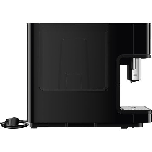 Miele CM6560 Coffee Machines Obsidian Black Pearl Finish - Side shot
