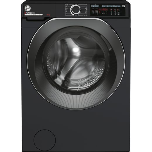 Hoover H-WASH 500 HW414AMBCB/1 Wifi Connected 14Kg Washing Machine with 1400 rpm - Black - A Rated