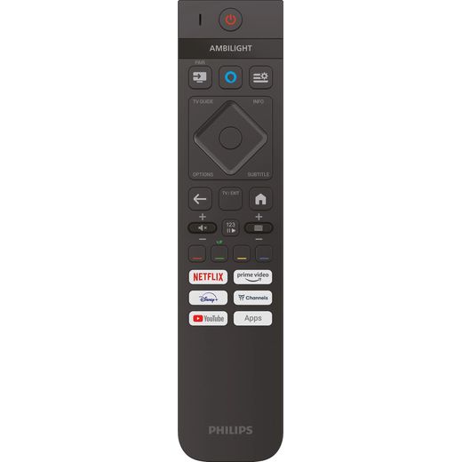 Philips PUS8500/05 65" 4K Ultra HD QLED Smart Ambilight TV - Front remote shot