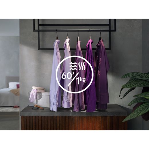 AEG 7000 Series / 5Kg Washer Dryer - White - Annotation - Wash time shot