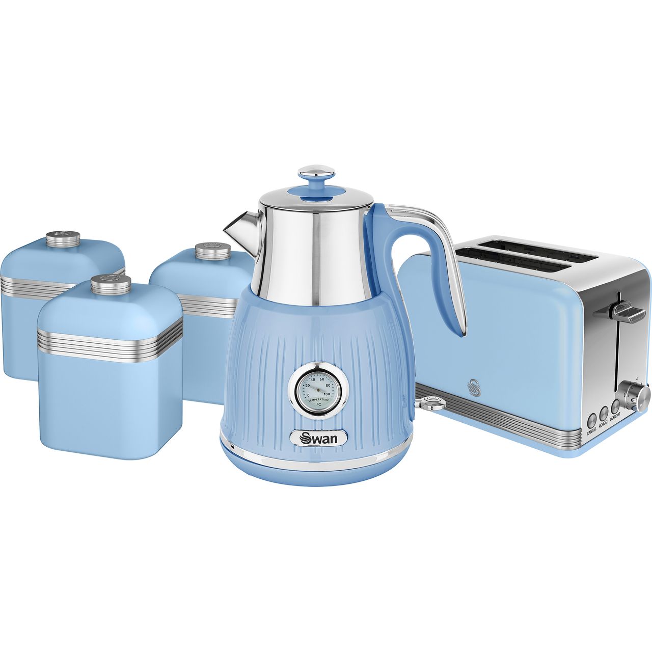 Swan Retro STRP3021BLN Kettle And Toaster Sets Review