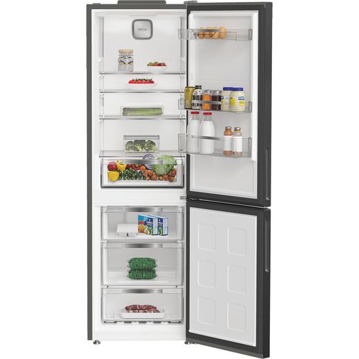 Hotpoint HPK 26363 XBR5UK Fridge Freezer Black - Door open