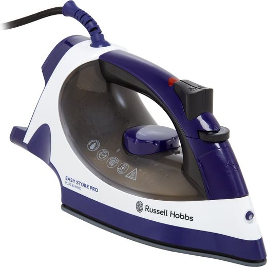 Russell Hobbs 23780 2400 Watt Iron -Purple / White