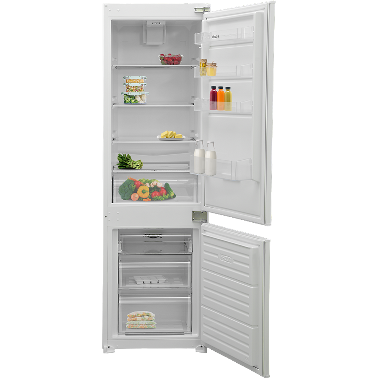 Electra ECFF7030I Integrated 70/30 Frost Free Fridge Freezer with Sliding Door Fixing Kit Review