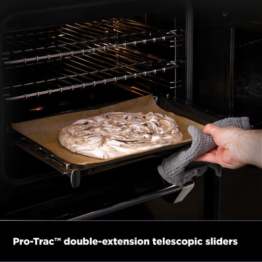 Stoves Richmond Deluxe 90DF 90cm wide Dual Fuel Range Cooker with Gas Hob - Garnet Red - Annotation - Pro-Trac