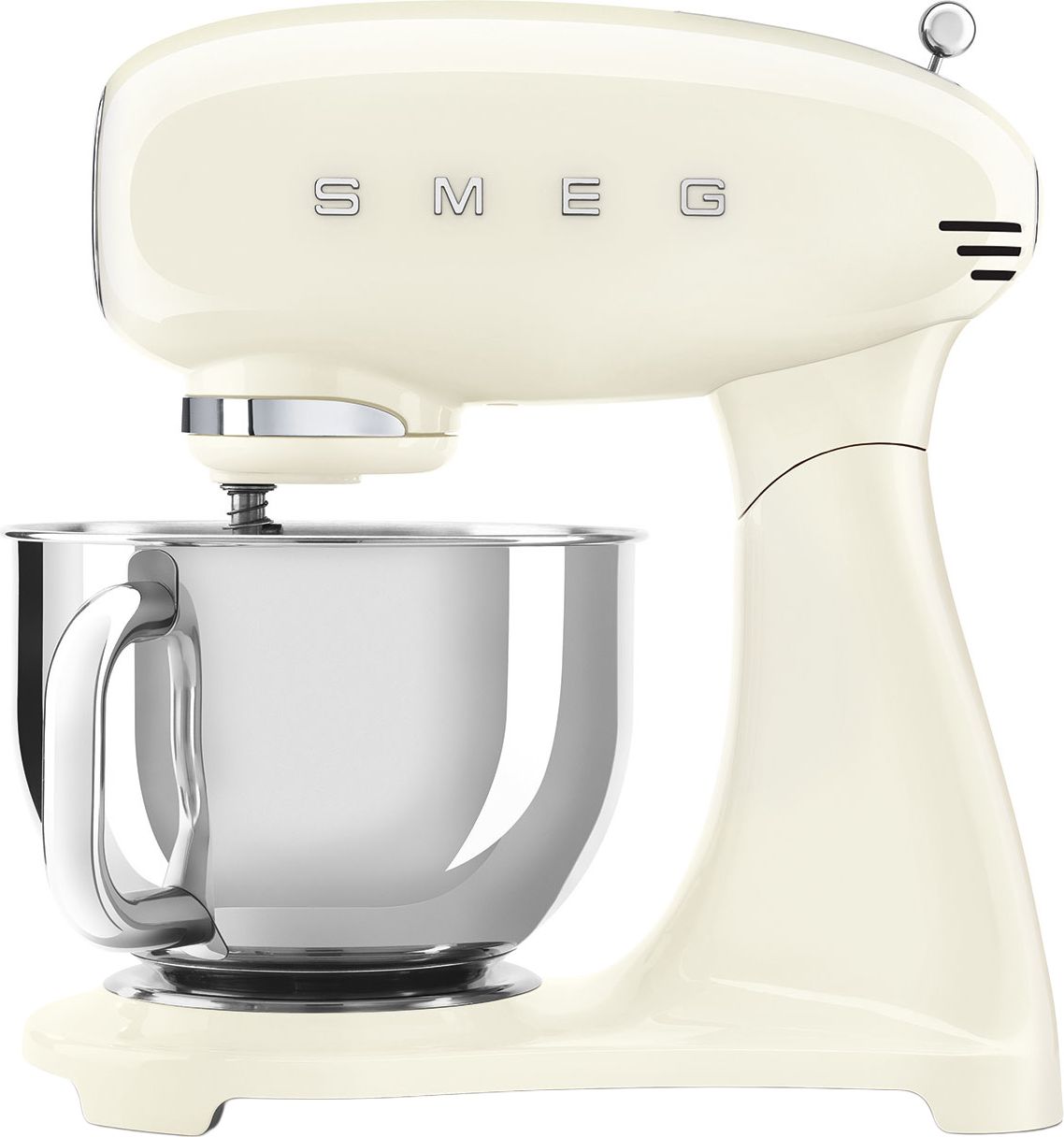 Smeg 50's Style Stand Mixer SMF05CRUK - Cream - 1000W - 4.8L Bowl