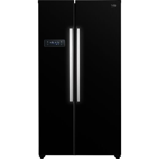 Beko ASL1331B American Fridge Freezer - Black