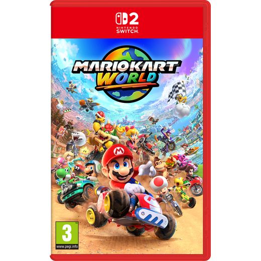 Nintendo Switch 2 256GB with Mario Kart World - Black - Pack shot