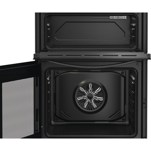 Indesit 869991714410 Electric Cooker Black - inside cavity shot