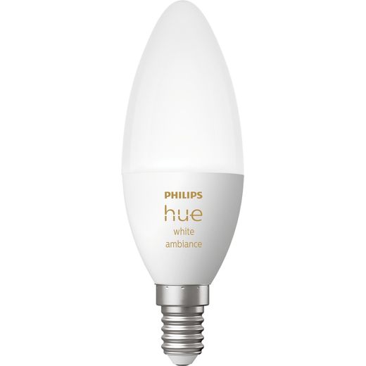 Philips Hue White ambience E14 Smart Bulb - A+ Rated