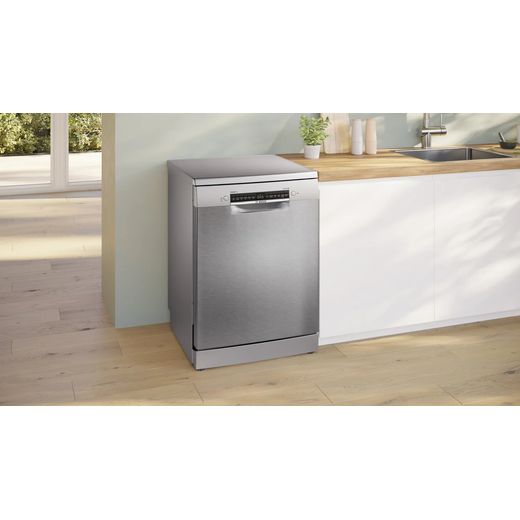 Bosch Series 4 Standard Dishwasher - Silver Inox - Dishwasher in kitchen