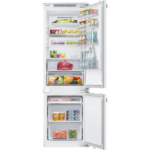 Samsung BRB26615FWW Integrated 70/30 Frost Free Fridge Freezer with Sliding Door Fixing Kit - White - F Rated