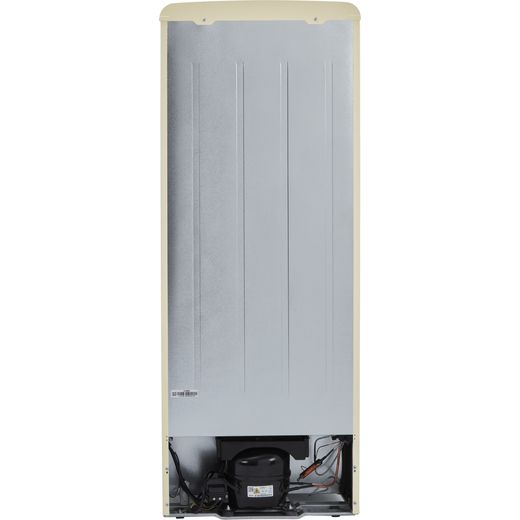 CDA 70/30 Fridge Freezer - Cream - Back shot