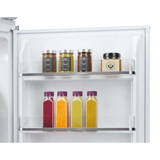 Hoover Integrated Frost Free Fridge Freezer - White - Door shelf shot