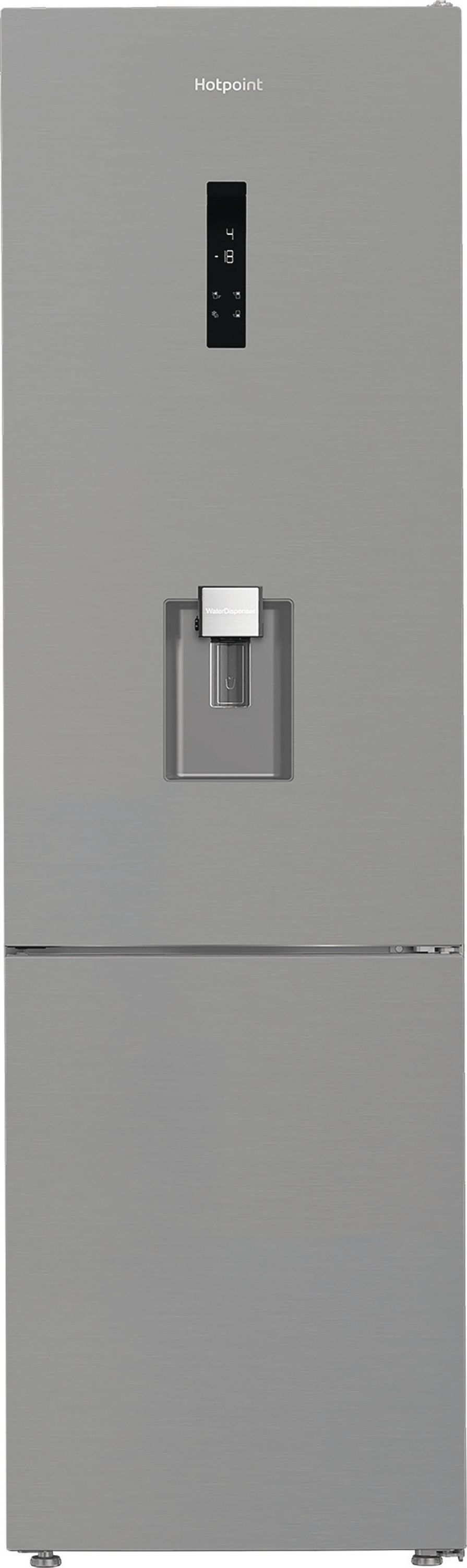 Hotpoint - Fridge Freezer - Dual No Frost - 355L Total Capacity - Stainless Steel