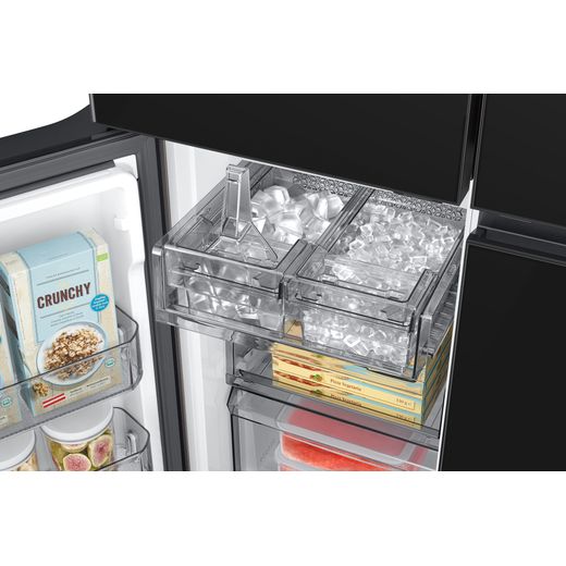 Samsung Series 9 AI Home American Fridge Freezer - Black - Ice cube drawer