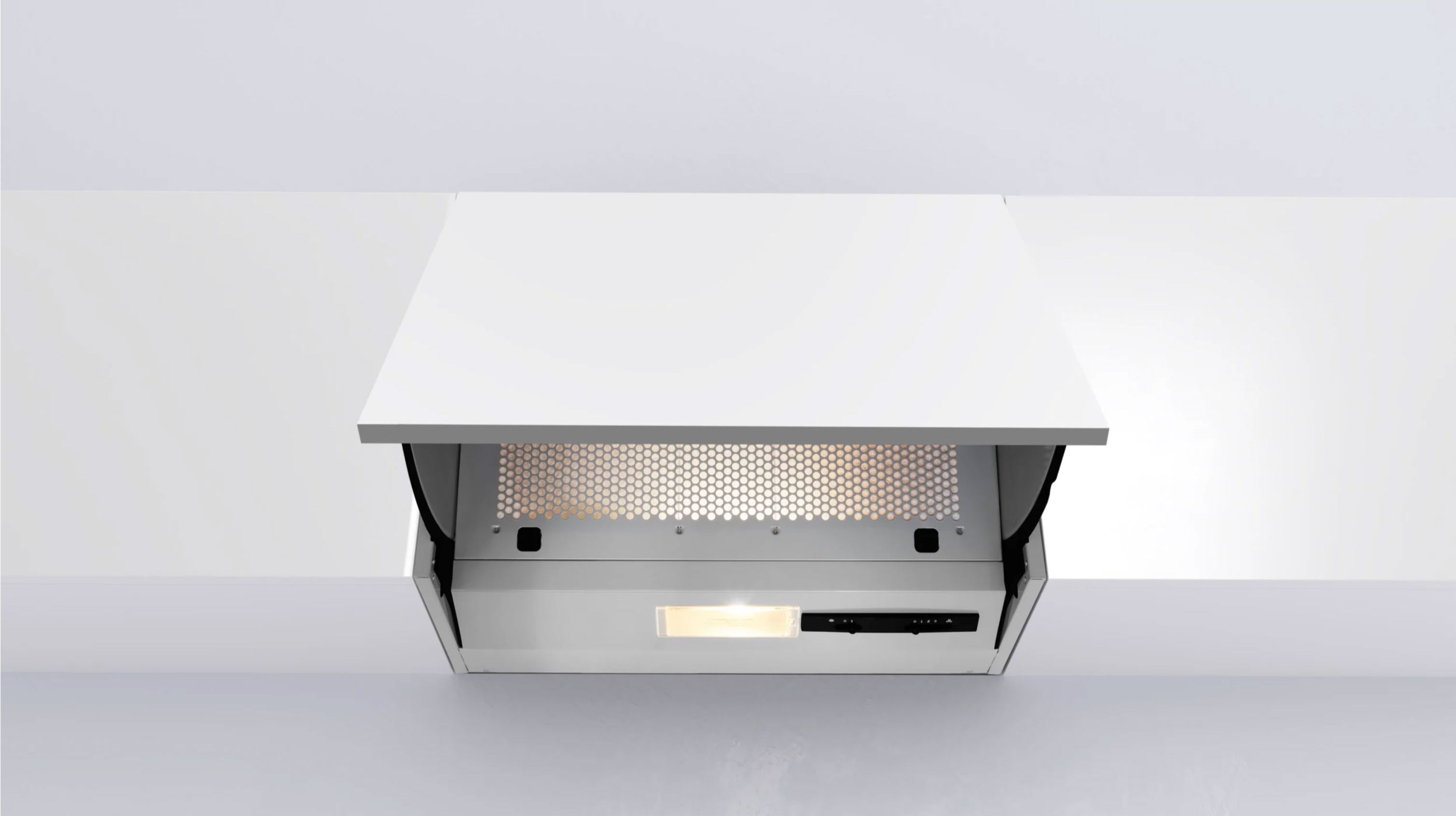 Beko HNE51210S 60cm Integrated Cooker Hood - Silver