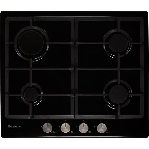 Baumatic BHIG620B Built In Gas Hob - Black