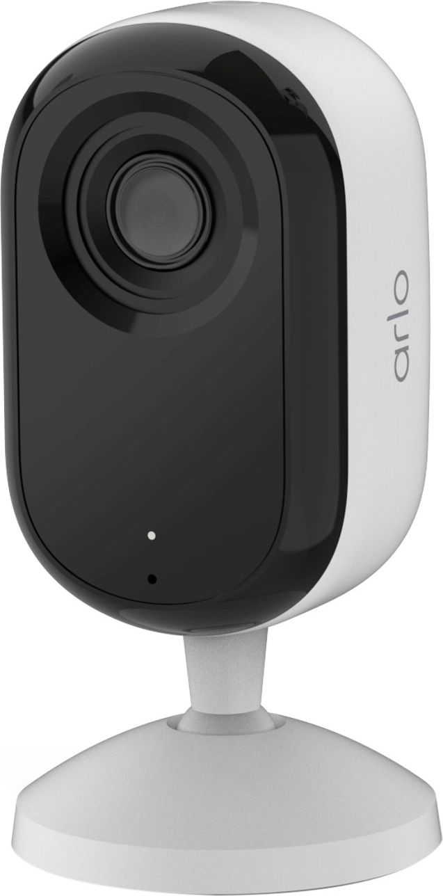 Arlo - Essential 3 - Indoor Smart Security Camera - 2K Resolution - White