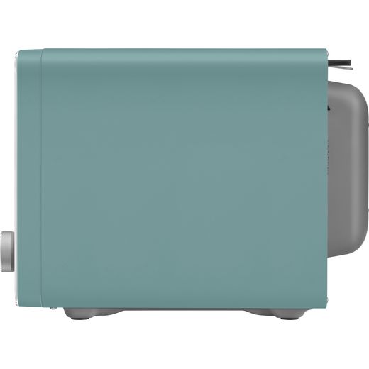 Smeg Collezione MOC02EGMUK Litre 30cm High, Freestanding Small - Emerald Green - Side shot