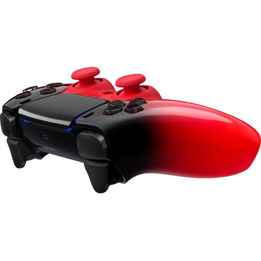 PlayStation DualSense™ Gaming Controller For Android, Mac, PC, Playstation 5 and iOS - TECHNO RED - Left perspective lay flat