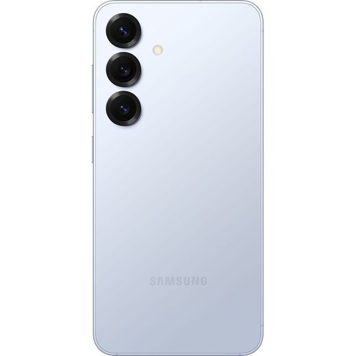 Samsung Galaxy S25 128GB Smartphone in Icy Blue - Back shot