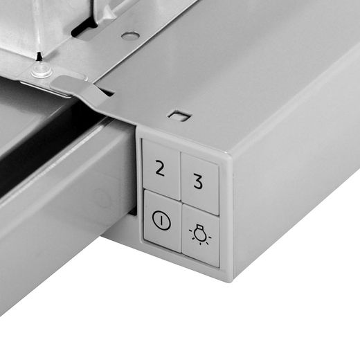 Samsung NK24M1030IS 60 cm Telescopic Cooker Hood - Stainless Steel