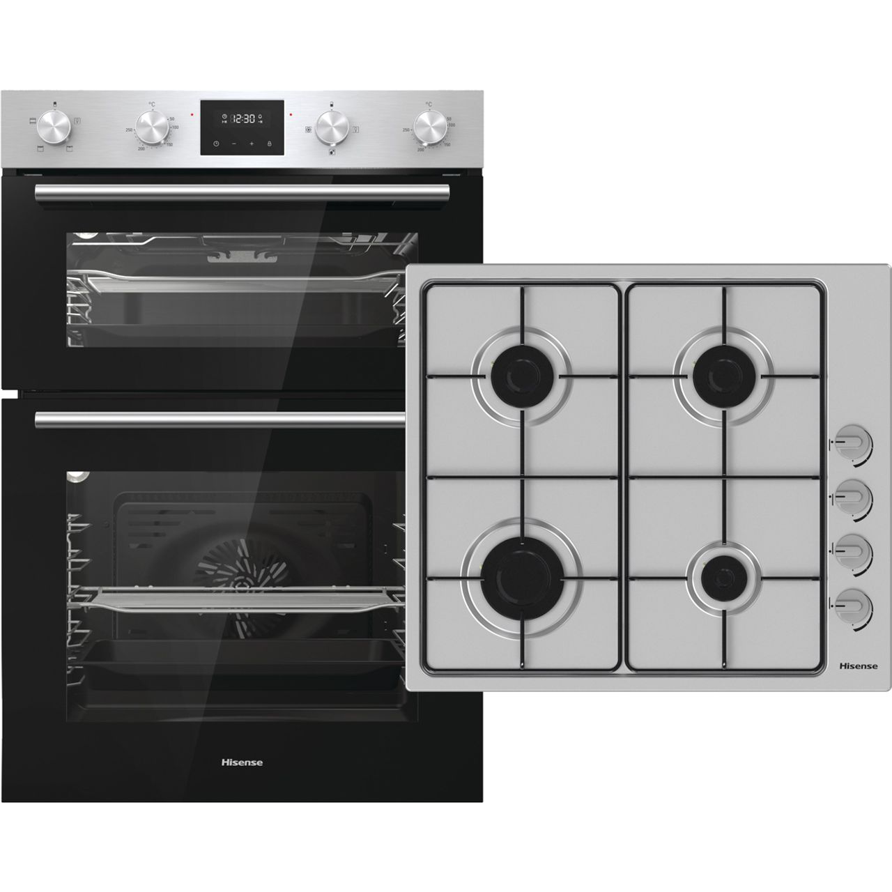 Hisense BI6095GXUK Built In Electric Double Oven and Gas Hob Pack Review