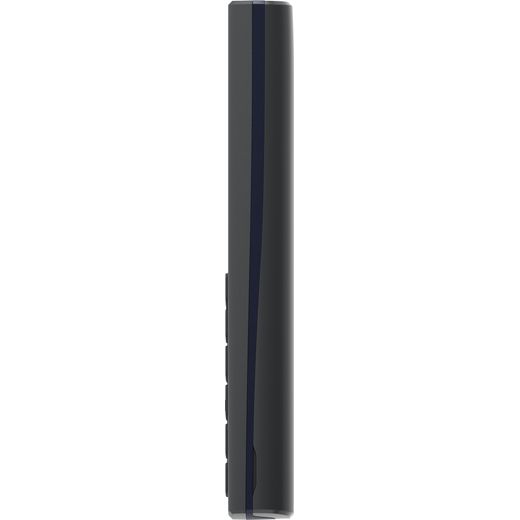 Nokia 105 Mobile Phone in Charcoal - Side shot