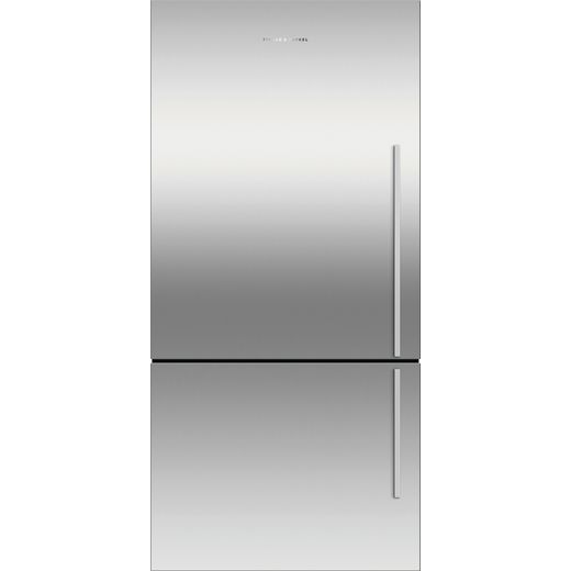 Fisher & Paykel RF522BLXFD5 Frost Free Fridge Freezer - Silver - F Rated