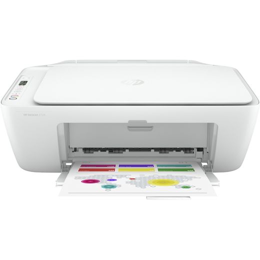 HP Deskjet 2724 Inkjet Printer - White