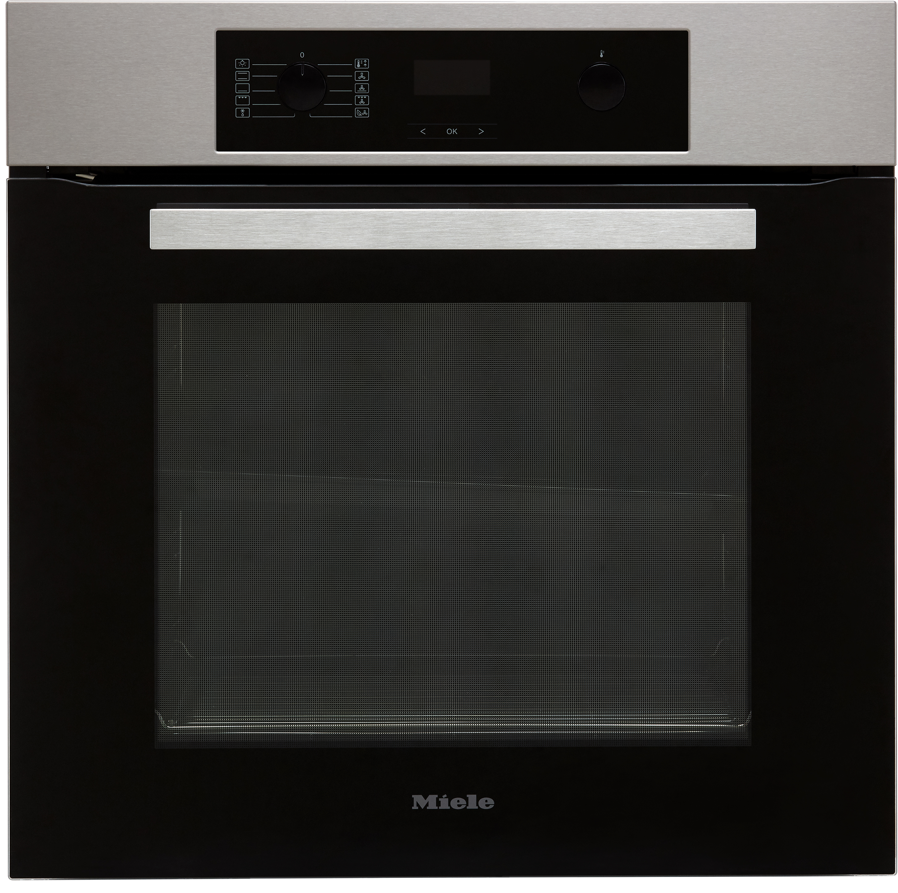 Miele H2265-1B Built In Electric Single Oven - Clean Steel - A+ Rated, Stainless Steel