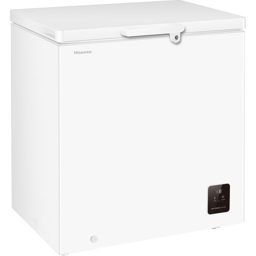 Hisense FC200N1AWE1 Chest Freezer - White - right perpsective shot