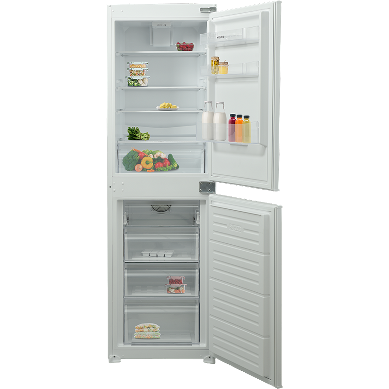 Electra ECFF5050I Integrated 50/50 Frost Free Fridge Freezer with Sliding Door Fixing Kit Review