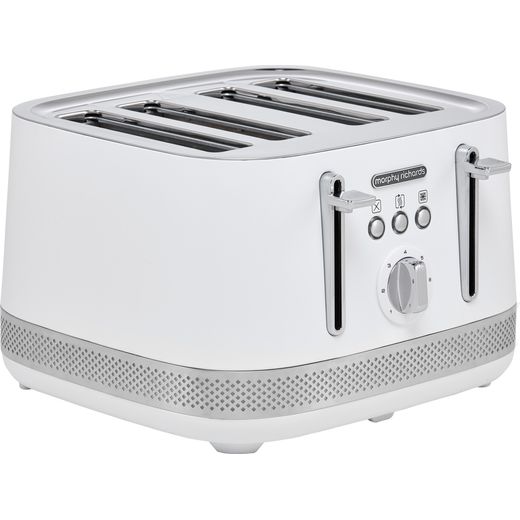Morphy Richards Illumination 248021 4 Slice Toaster - White