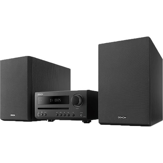 Denon DT1BKE2GB 30 Watt Hi-Fi System with Bluetooth - Black