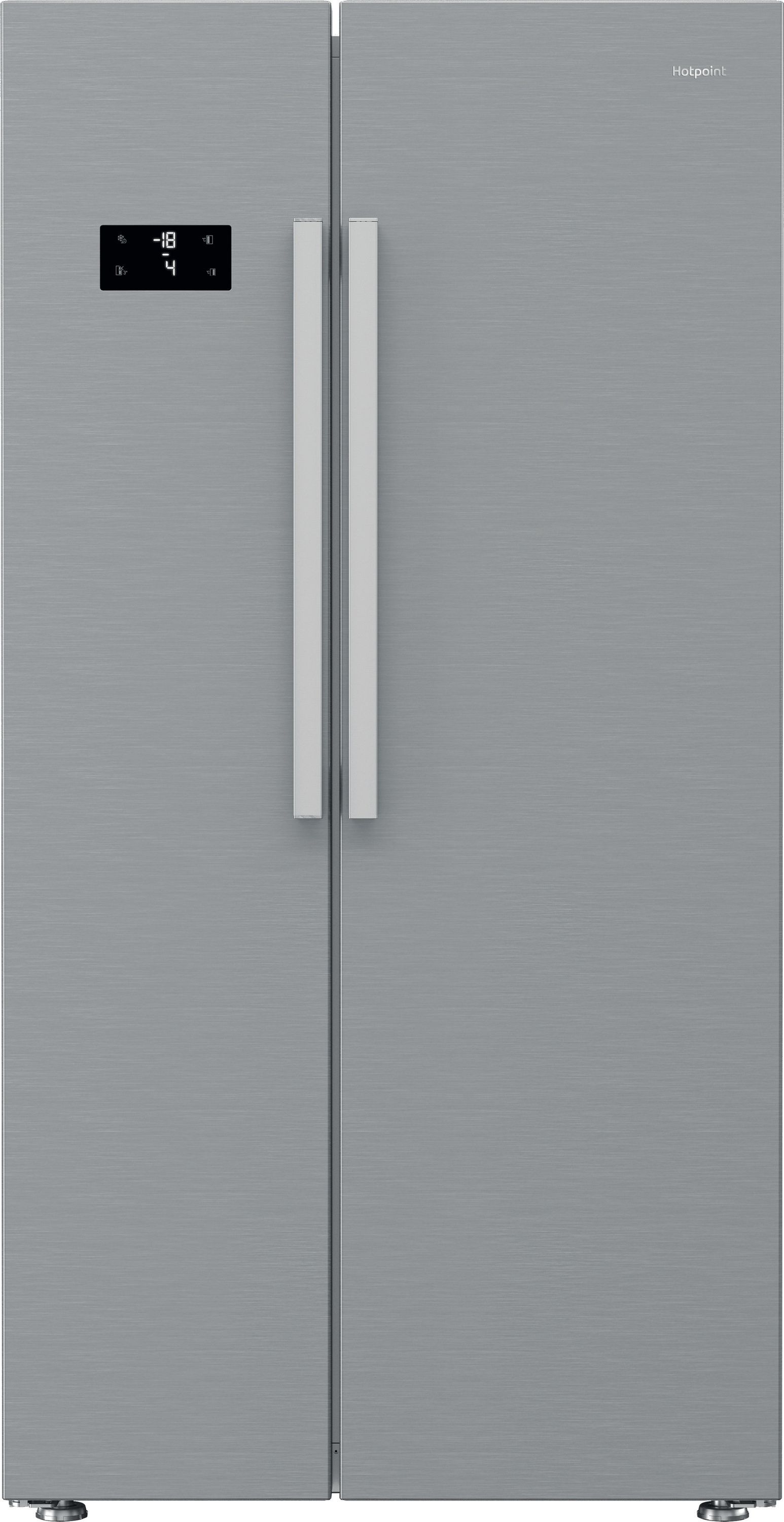 Hotpoint - American Fridge Freezer - 593L Total Capacity - Dual No Frost - Fresh Zone+ - Silver