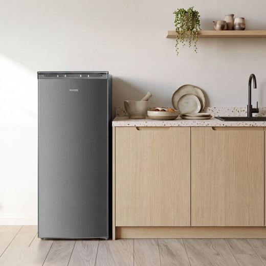 Haden HL316IX 143cm Small Fridge - Silver - Fridge in kitchen