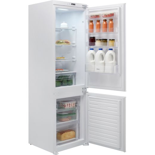 Candy BCBF174FTK/N Integrated 70/30 Frost Free Fridge Freezer with Sliding Door Fixing Kit - White - E Rated