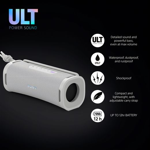Sony ULT FIELD 1 Wireless Speaker - Off White - Annotation - Features