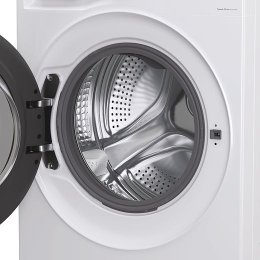 Hoover Pro Wash Series 5 HBP 414BL9-80 14kg Washing Machine with 1400 rpm - White - close up drum shot