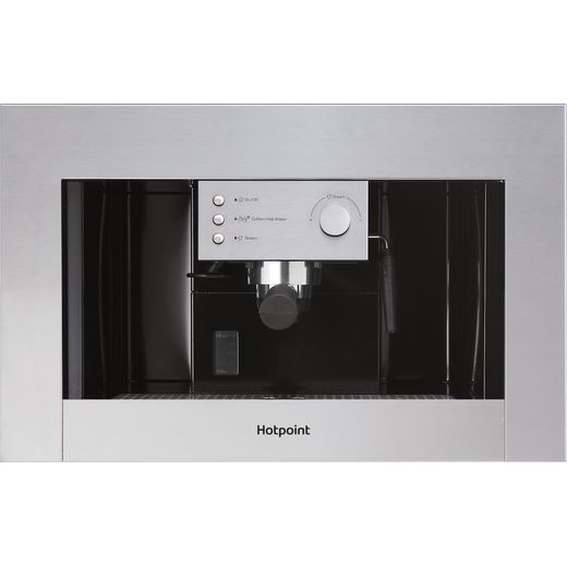 Hotpoint CM5038IXH Built In Bean to Cup Coffee Machine - Stainless Steel