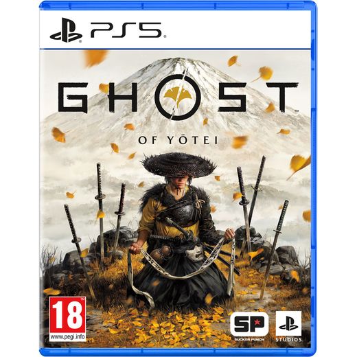 PlayStation 5 (Model Group – Slim) 1 TB with Ghost of Yotei™ - White - Pack shot