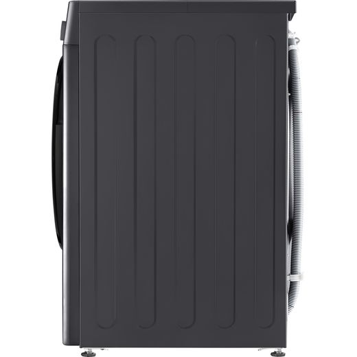 LG F4Y510GBLN1 Washing Machine Slate Grey - Side shot