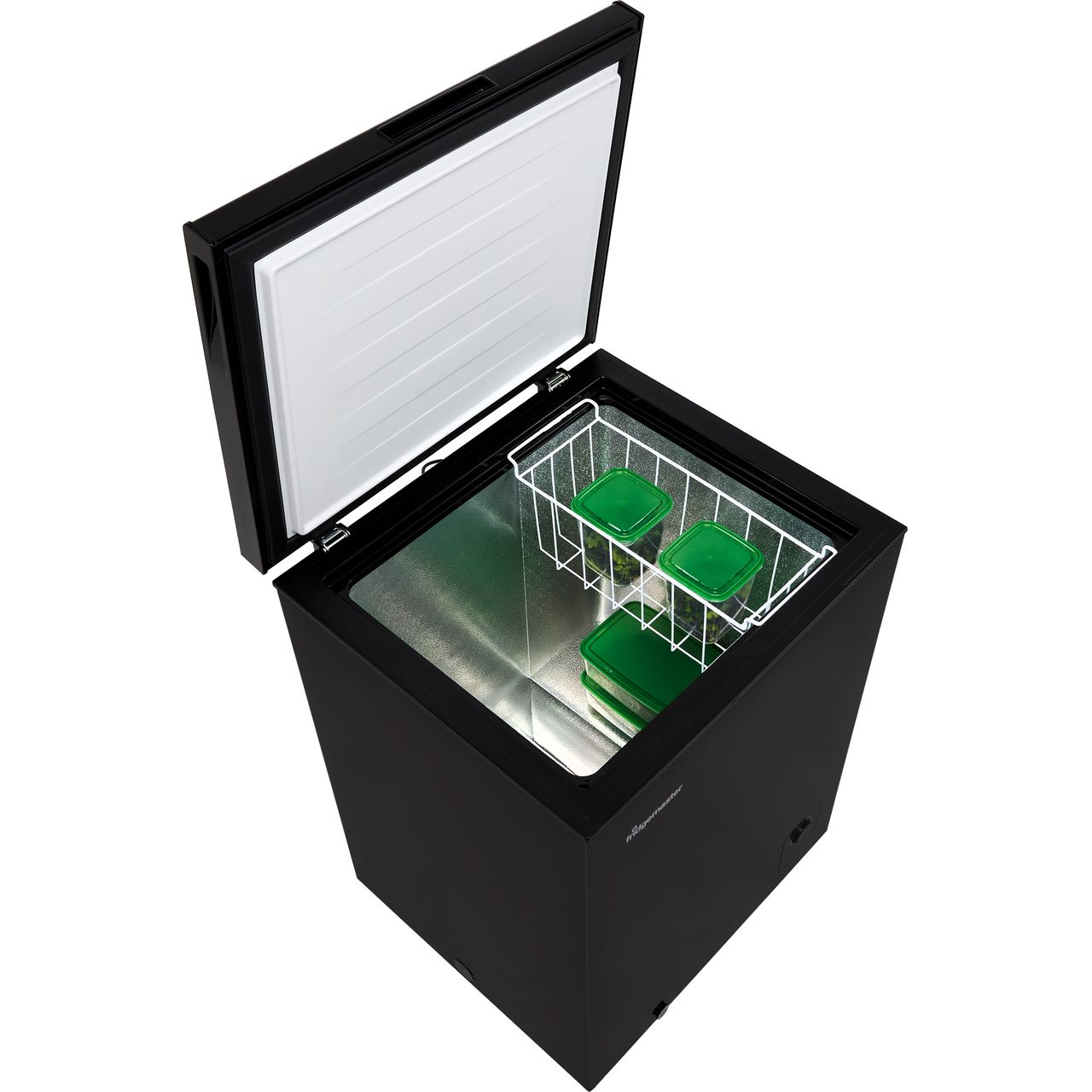 Fridgemaster MCF142B Free Standing 142 Litres F Chest Freezer Black