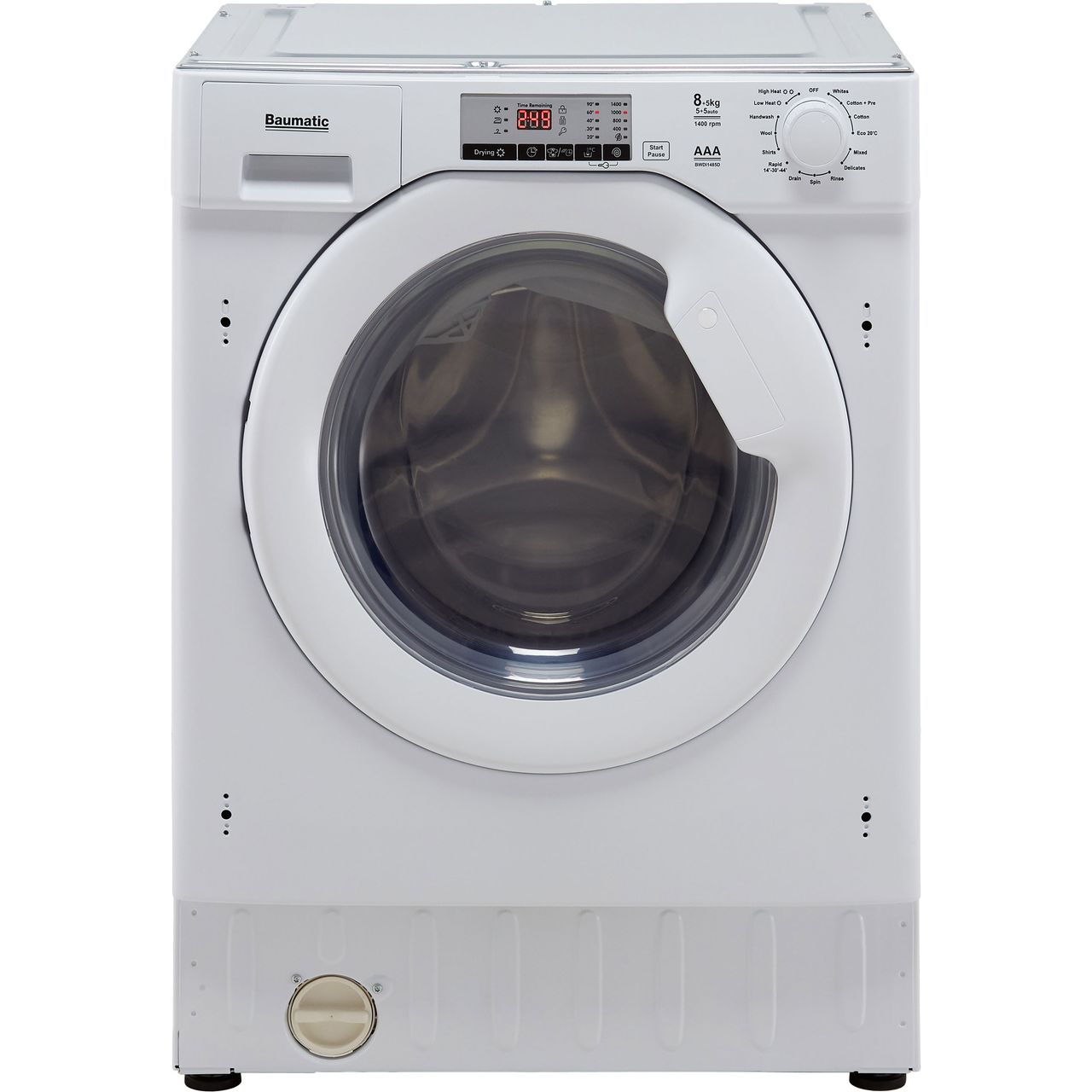 Baumatic BWDI1485D Integrated 8Kg / 5Kg Washer Dryer with 1400 rpm Review