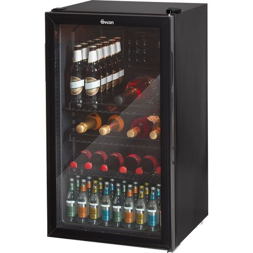 Swan SR12030BN Wine Cooler - Black - E Rated